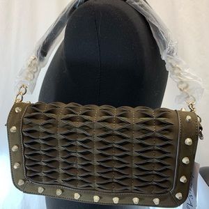 Izzy & Ali Olive Shoulder Bag